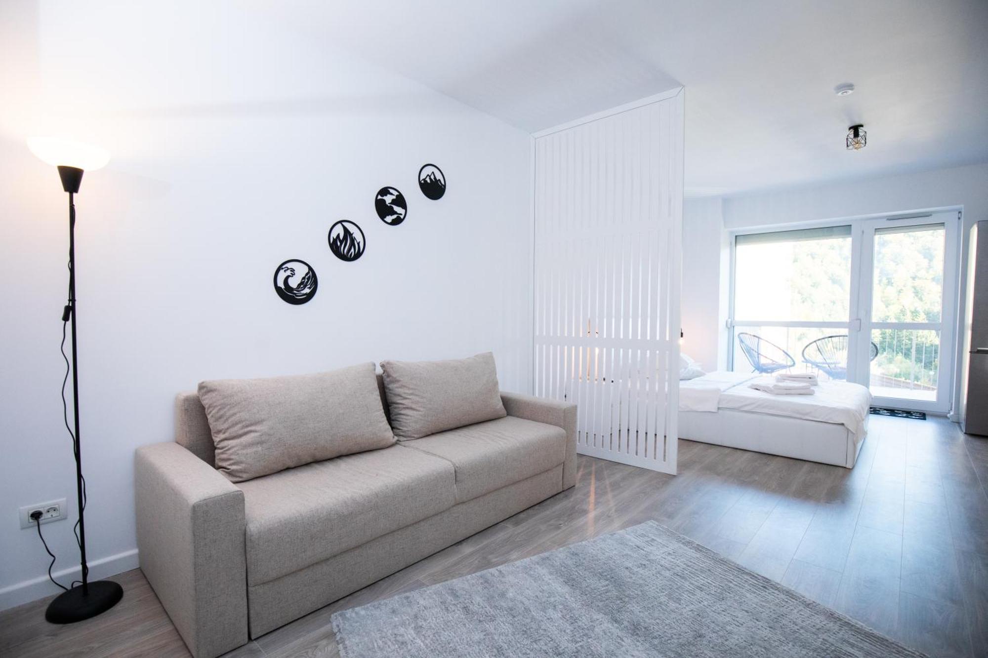 Cozy Studio 4 People With Parking Sinaia Eksteriør billede