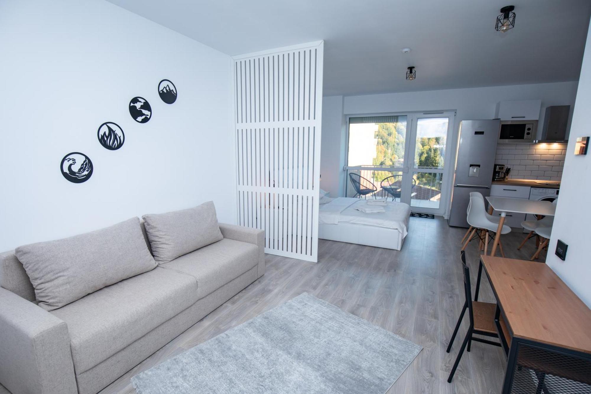 Cozy Studio 4 People With Parking Sinaia Eksteriør billede